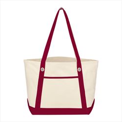 Natural with Maroon Trim